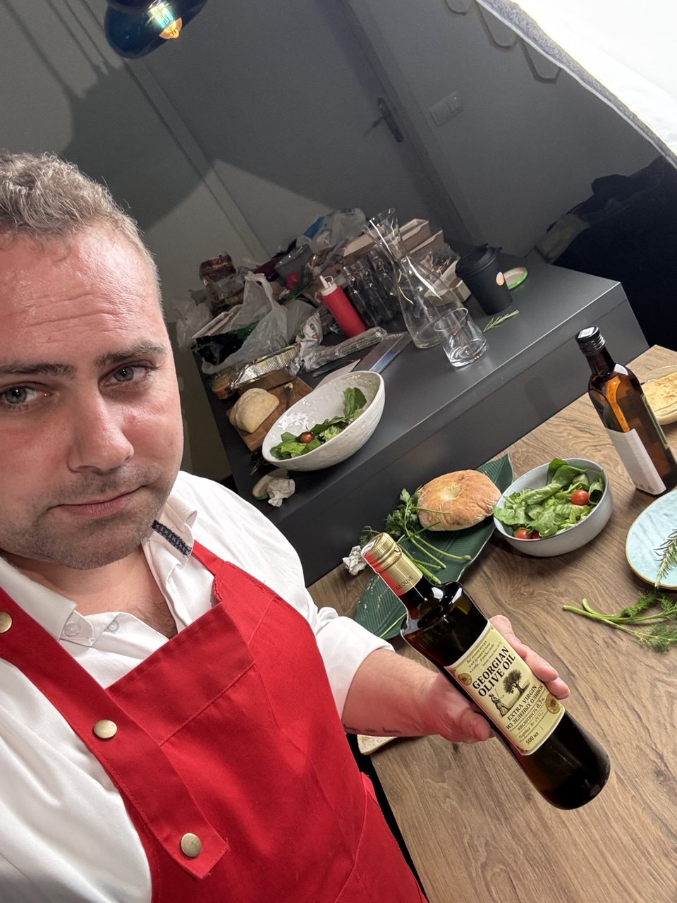 Backstage photo